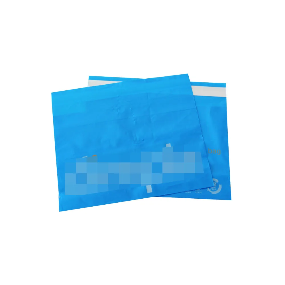 Light Blue Biodegradable Courier Bags Supplier - OZ Bio Pack